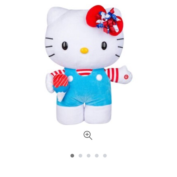 Sanrio Hello Kitty Plush in Blue and Red - Picture 5 of 5